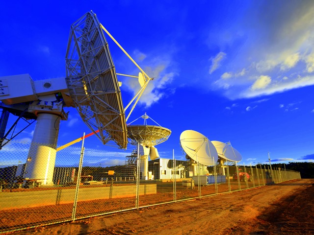 NBN satellite ground station, Wolumla, Australia