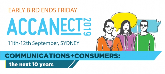 ACCANect Early Bird ends Friday