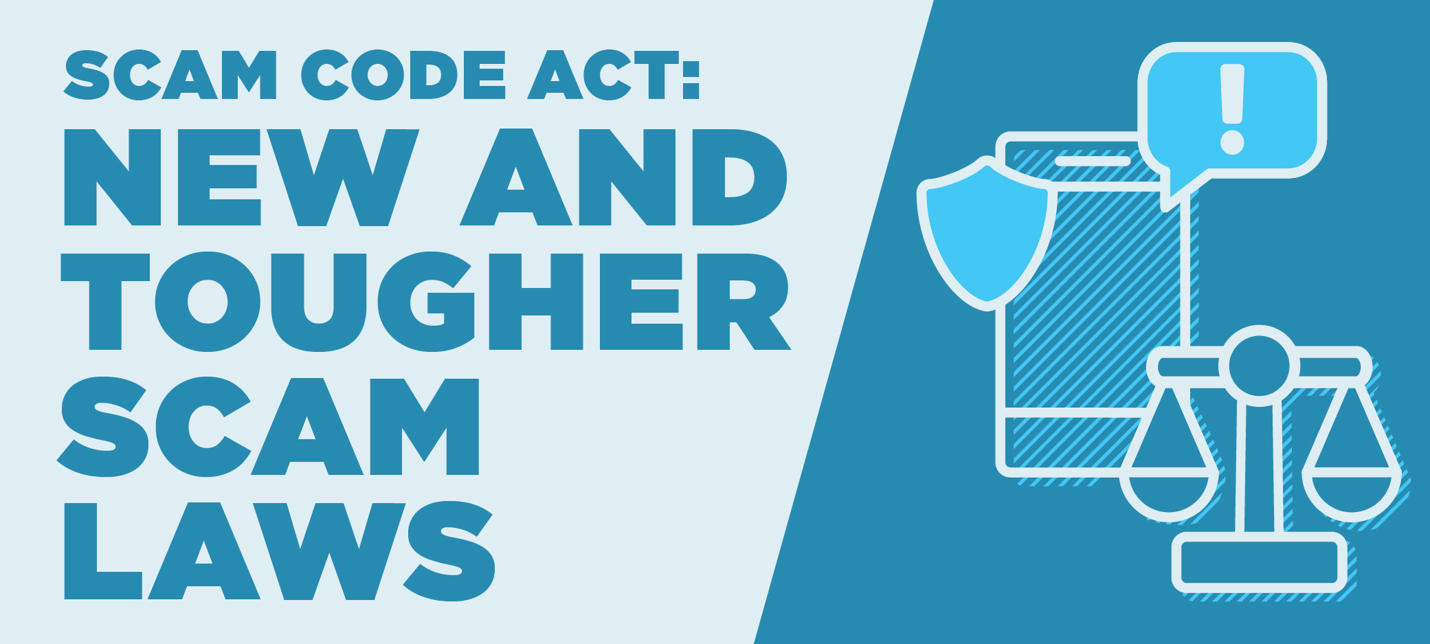 WebNews Lead Image: Scam Code Act - New Tougher Scam Laws