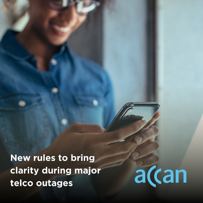 Woman on Mobile phone: New rules to bring clarity during major telco outages