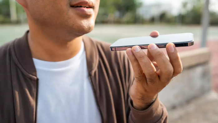 Man talking on phone