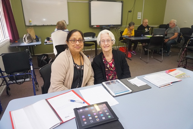 Mentor and learner in the Leep in Lab