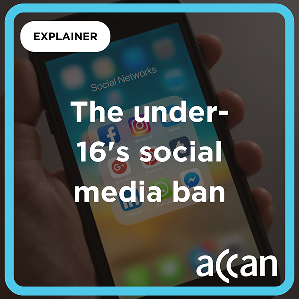 Lead Image: Explainer - Social Media Ban