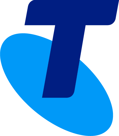 Telstra logo: Principal sponsor of ACCANect 2017