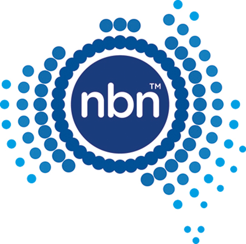 Telstra logo: Thank you nbn co for being a premium sponsor at ACCANect 2019